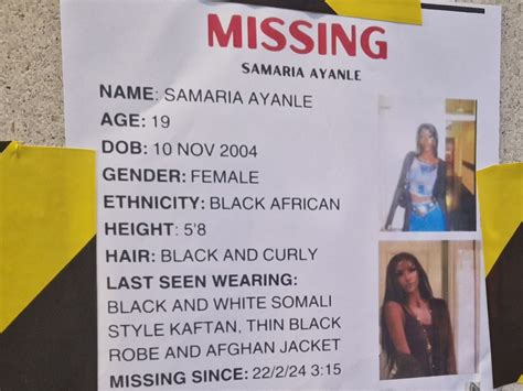 samaria ayanle|where is samaria now.